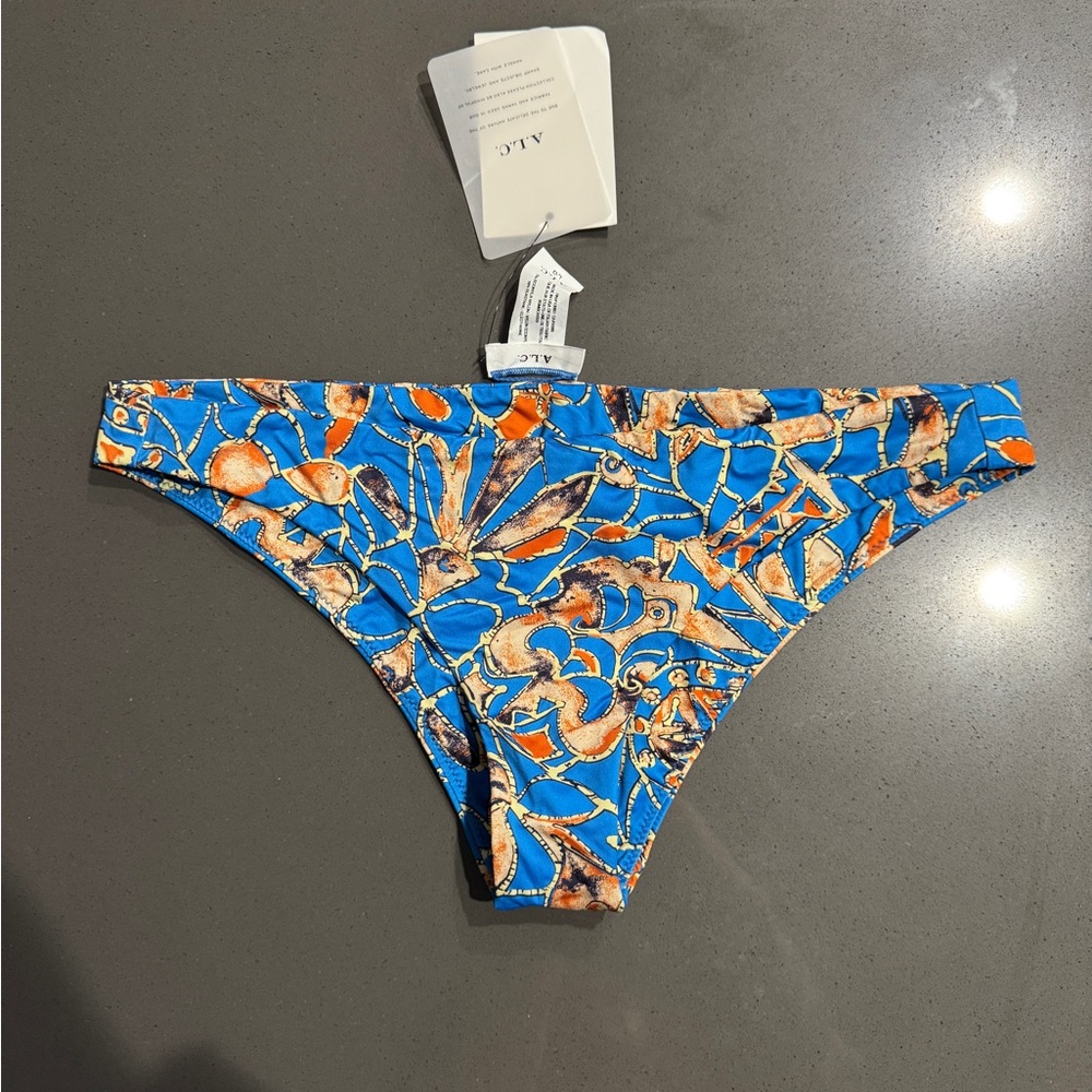 A.L.C. Blue and Orange Bikini Bottom